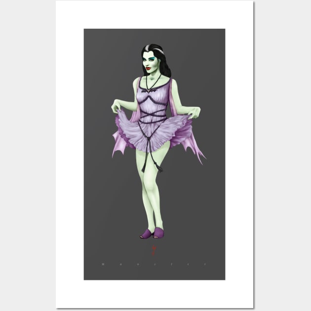 ☿ - Lily Munster - LOH Wall Art by imbeta